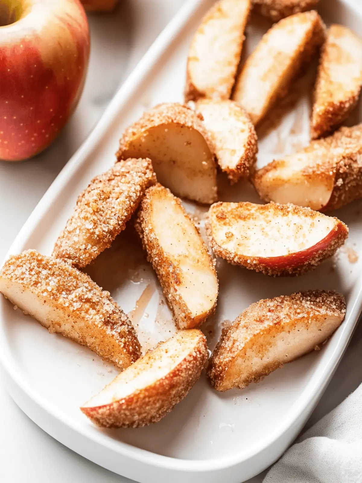 Crispy Air Fryer Apple Slices Perfect for Snacking Bliss 2 Crispy Air Fryer Apple Slices