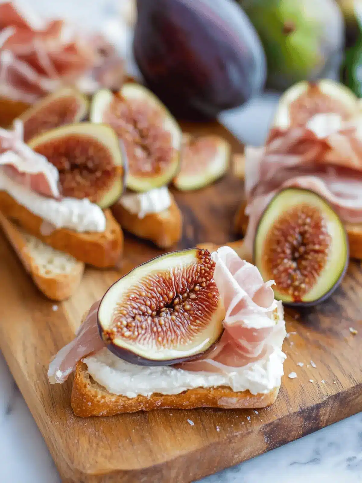 Irresistible Fig & Prosciutto Crostini for Effortless Entertaining 3 Fig & Prosciutto Crostini