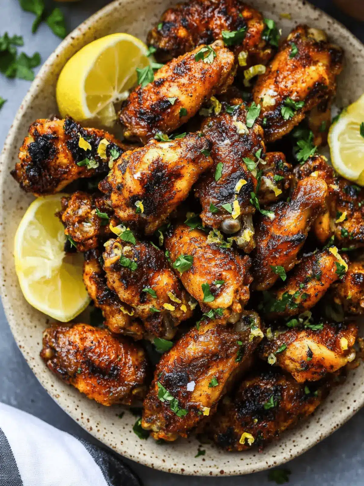 Easy Lemon Garlic Chicken Wings for Zesty Flavor Lovers 4 Easy Lemon Garlic Chicken Wings