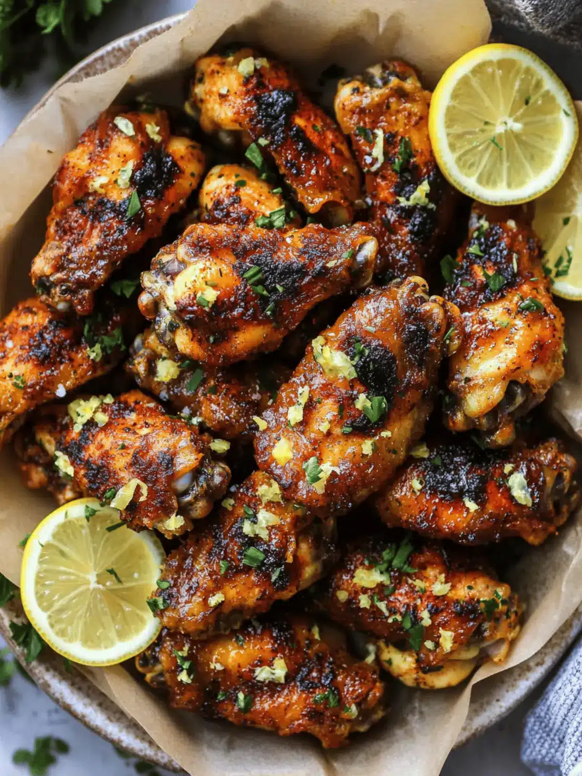 Easy Lemon Garlic Chicken Wings for Zesty Flavor Lovers 5 Easy Lemon Garlic Chicken Wings