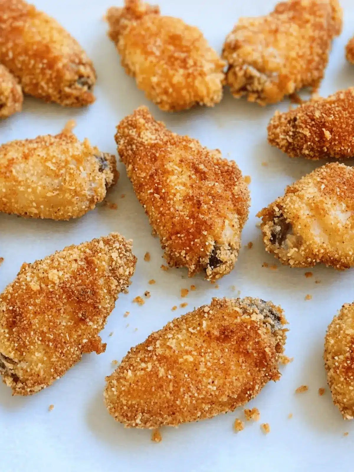 Crispy Panko Breaded Chicken Wings Ready in 16 Minutes 4 Crispy Panko Breaded Chicken Wings