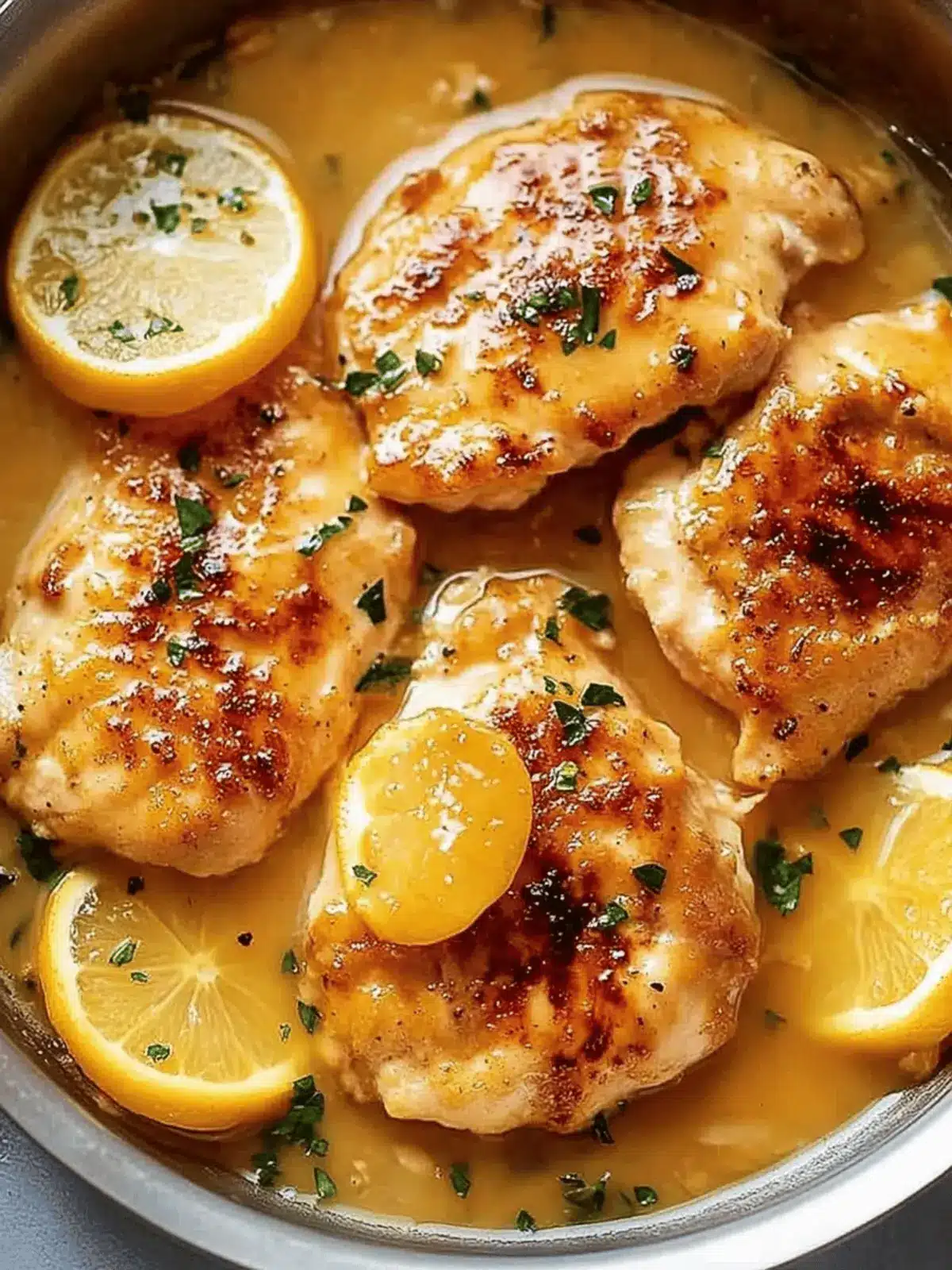 Delicious Chicken Francese in Creamy White Wine Sauce 4 Chicken Francese