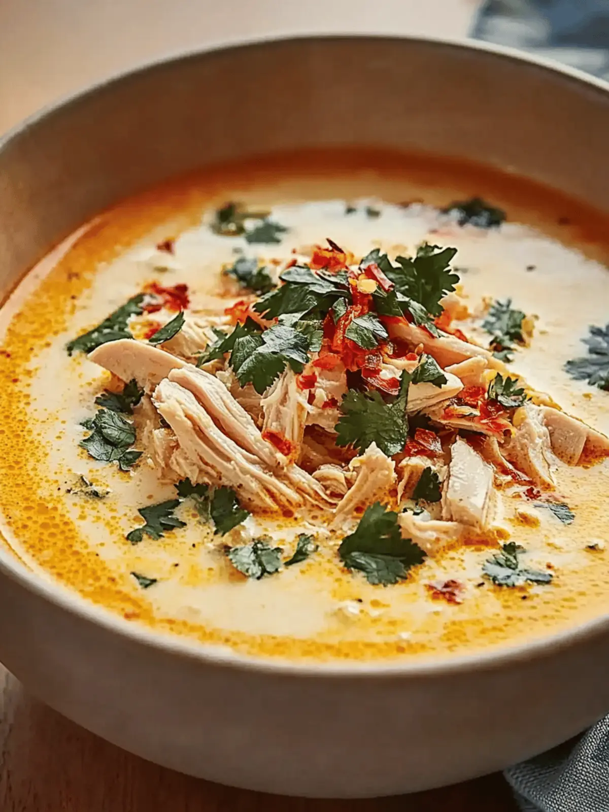 Dive Into Flavor with Creamy Chicken Poblano Soup Delight 3 Creamy Chicken Poblano Soup