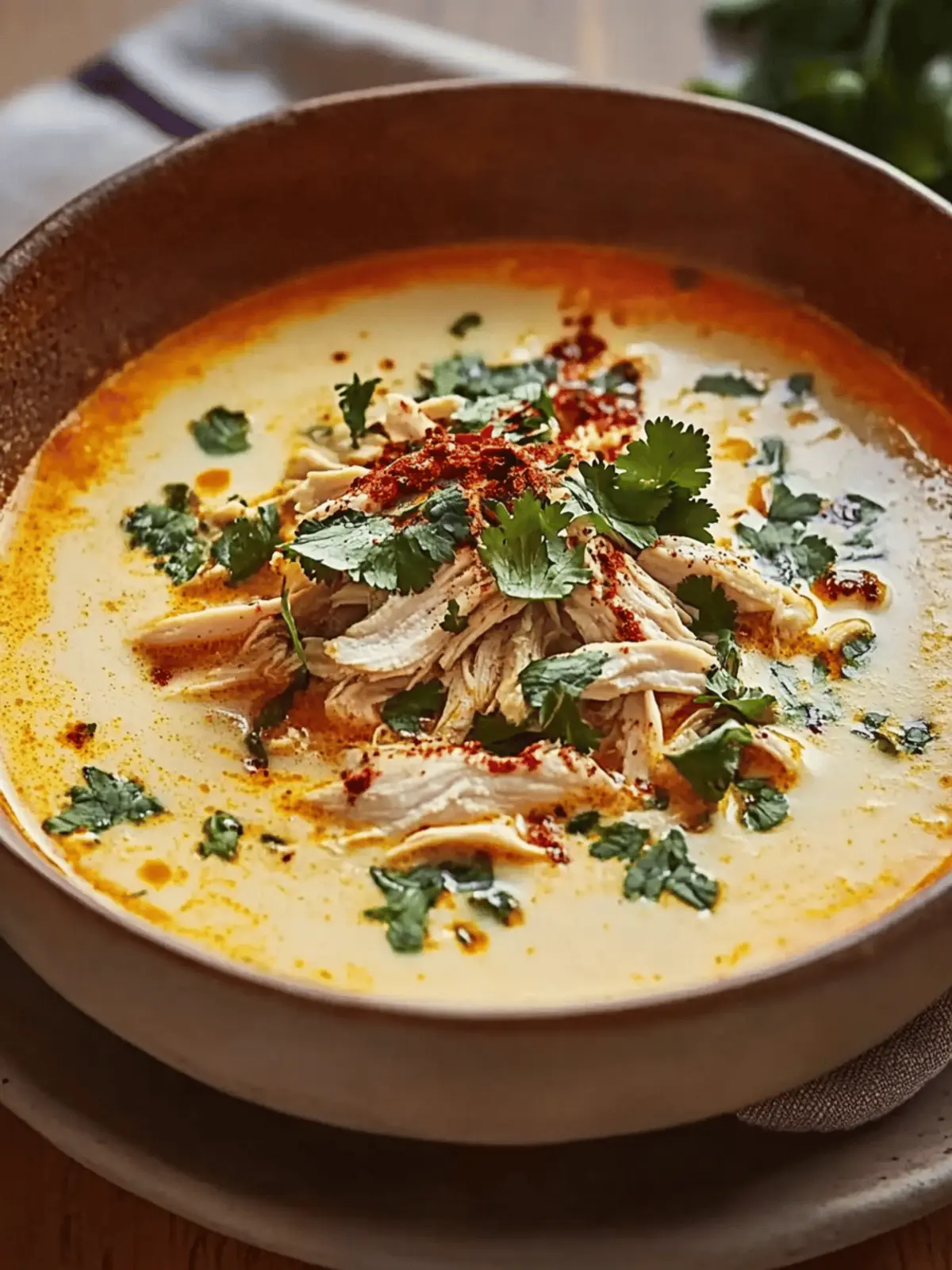 Dive Into Flavor with Creamy Chicken Poblano Soup Delight 2 Creamy Chicken Poblano Soup