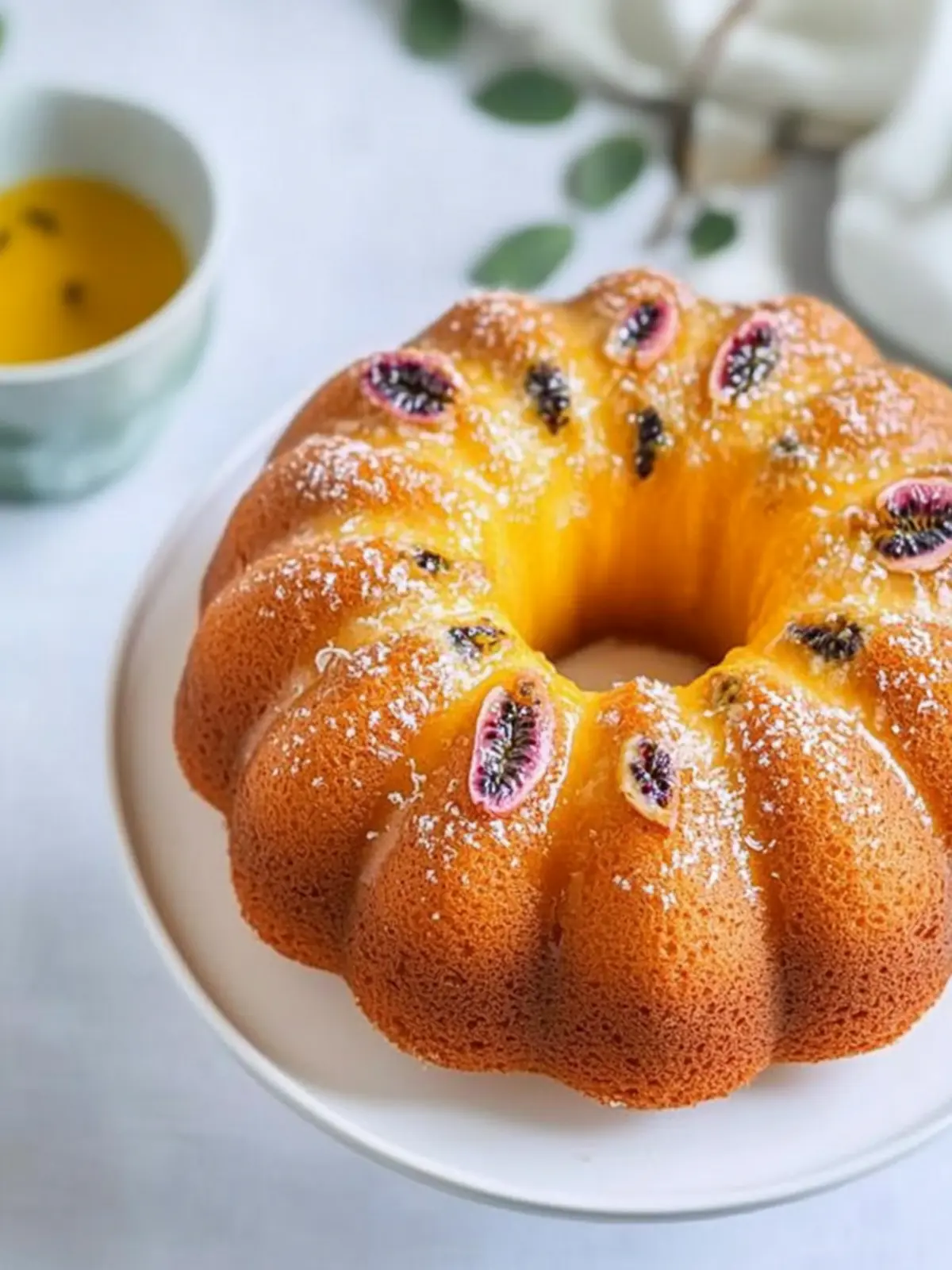 Heavenly Passionfruit Coconut Bundt Cake for Sweet Moments 2 Passionfruit Coconut Bundt Cake