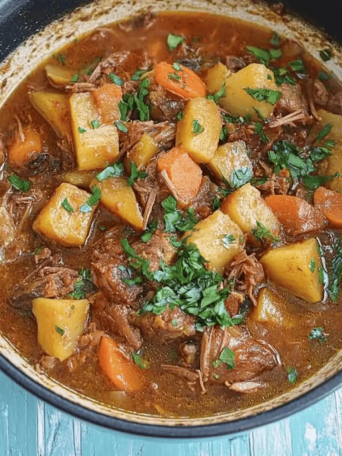 Hearty Jackfruit Stew: Your Ultimate Vegan Pot Roast Delight 3 Jackfruit Stew ~ Vegan Pot Roast