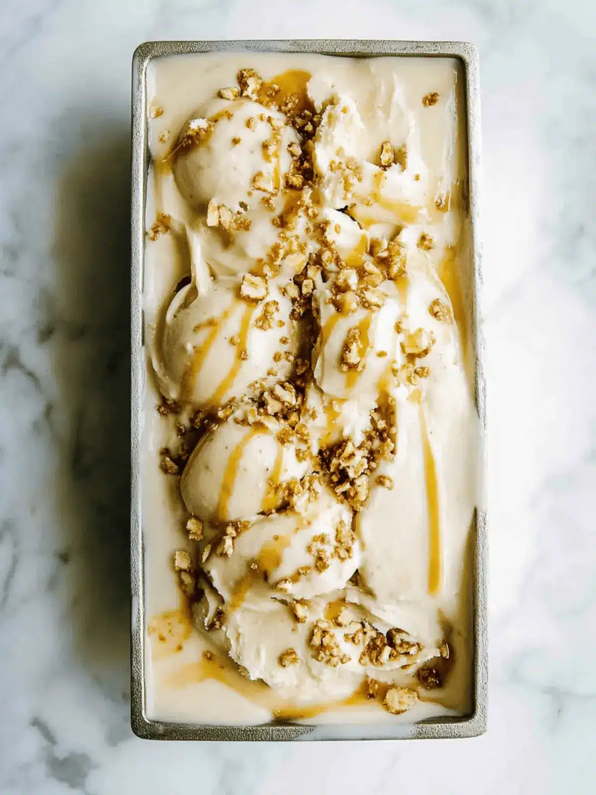 Delicious No-Churn Bananas Foster Ice Cream at Home 2 No-Churn Bananas Foster Ice Cream