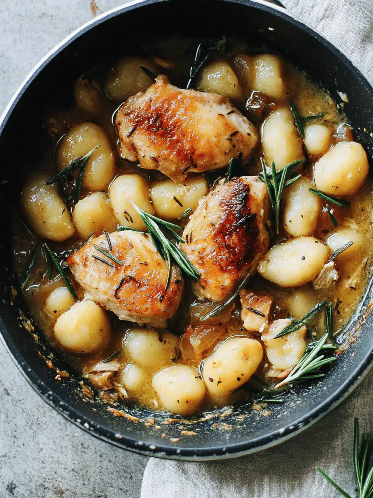 Rosemary Chicken Gnocchi: A Cozy Dinner Delight 4 Rosemary Chicken Gnocchi