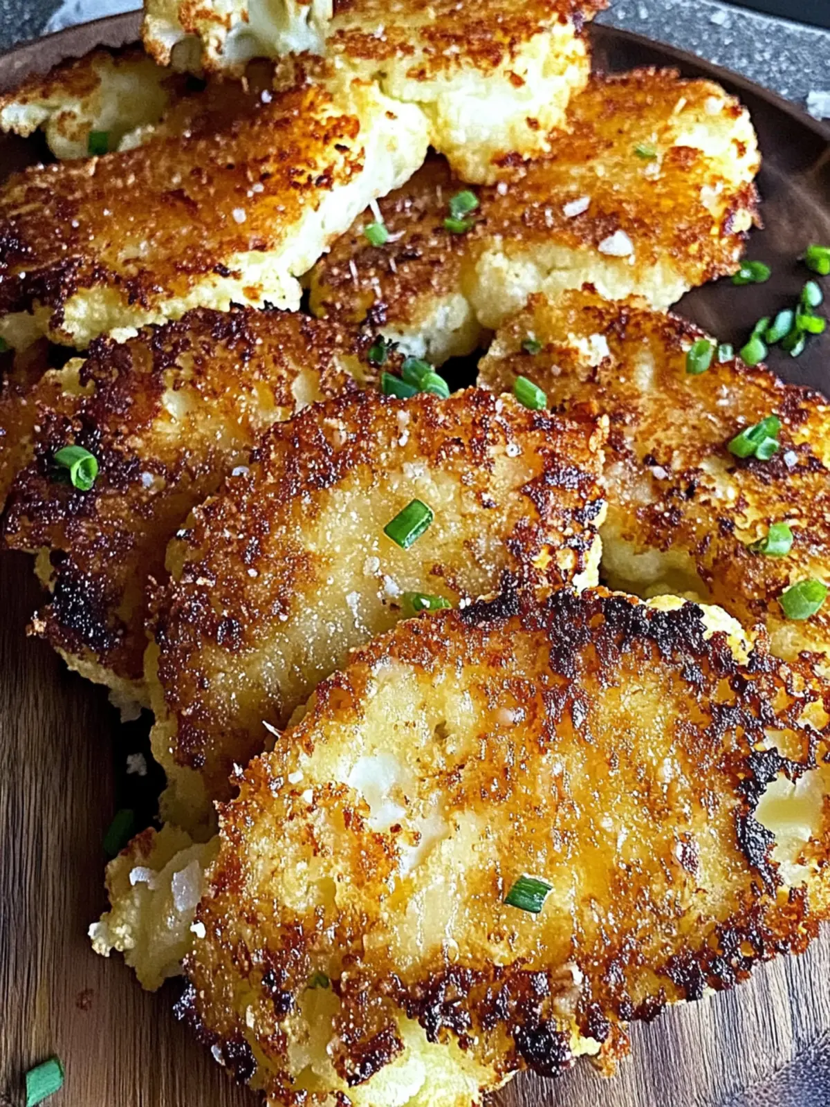 Crispy Parmesan Cauliflower Steaks with Zesty Avocado Dip 3 Crispy Parmesan Cauliflower Steaks
