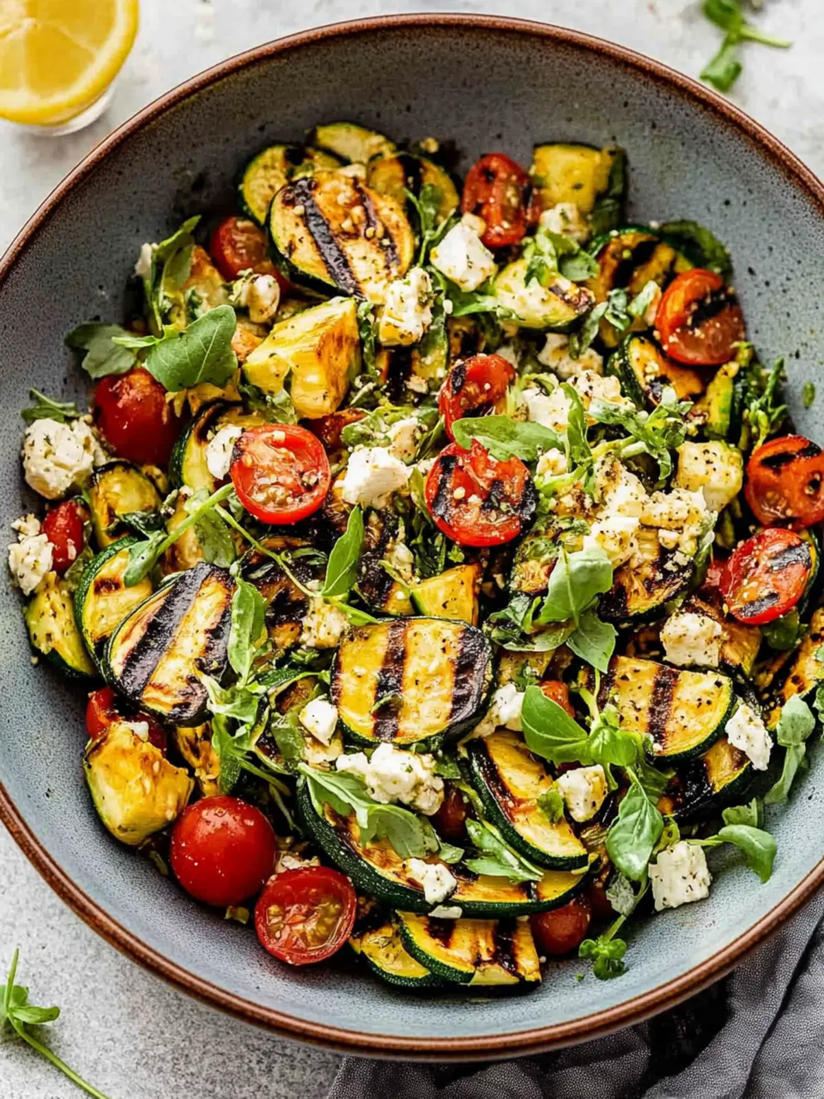 Ultimate Grilled Zucchini Salad: Fresh Flavors You’ll Love 2 Grilled Zucchini Salad