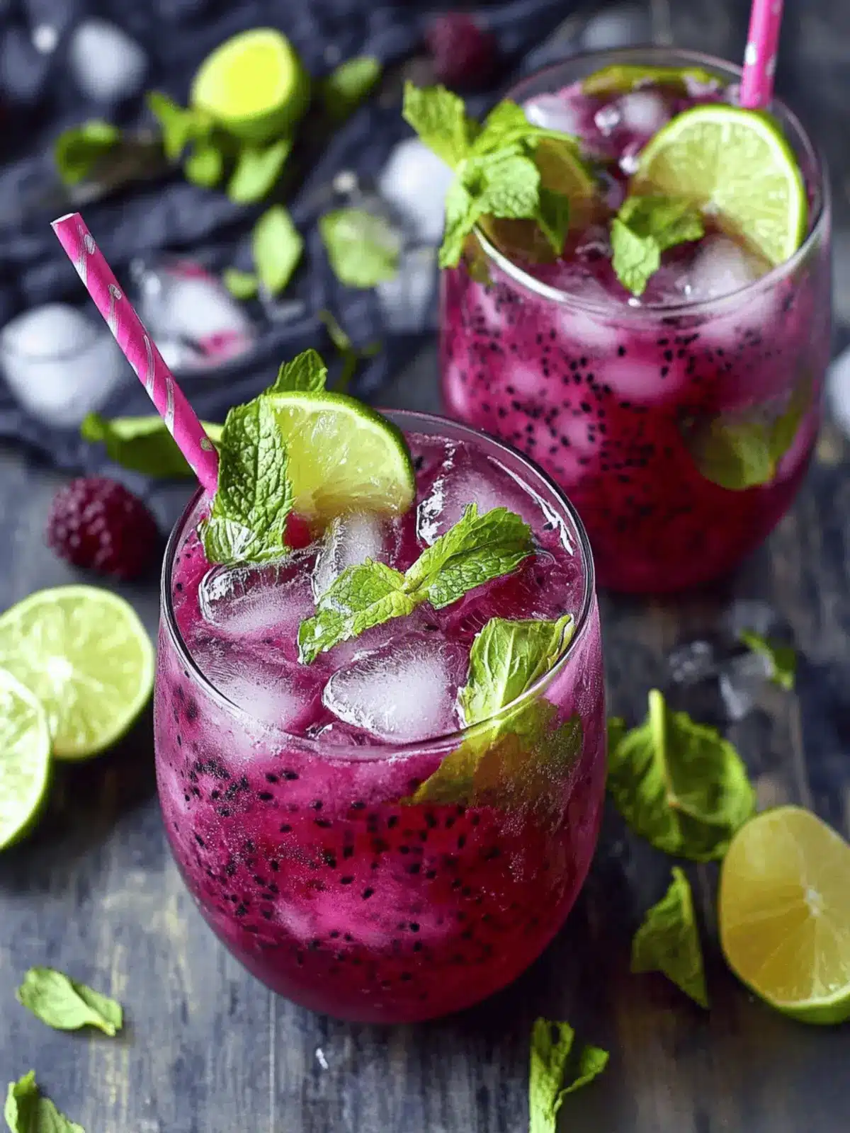 Revitalize Your Summer with a Dragon Fruit Mojito Delight 5 Dragon Fruit Mojito