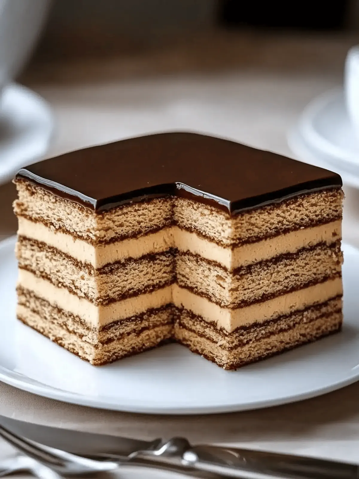 Cheat’s Opera Cake Recipe: Decadent Almond Coffee Bliss 2 Cheat’s Opera Cake (Almond Coffee Cake)