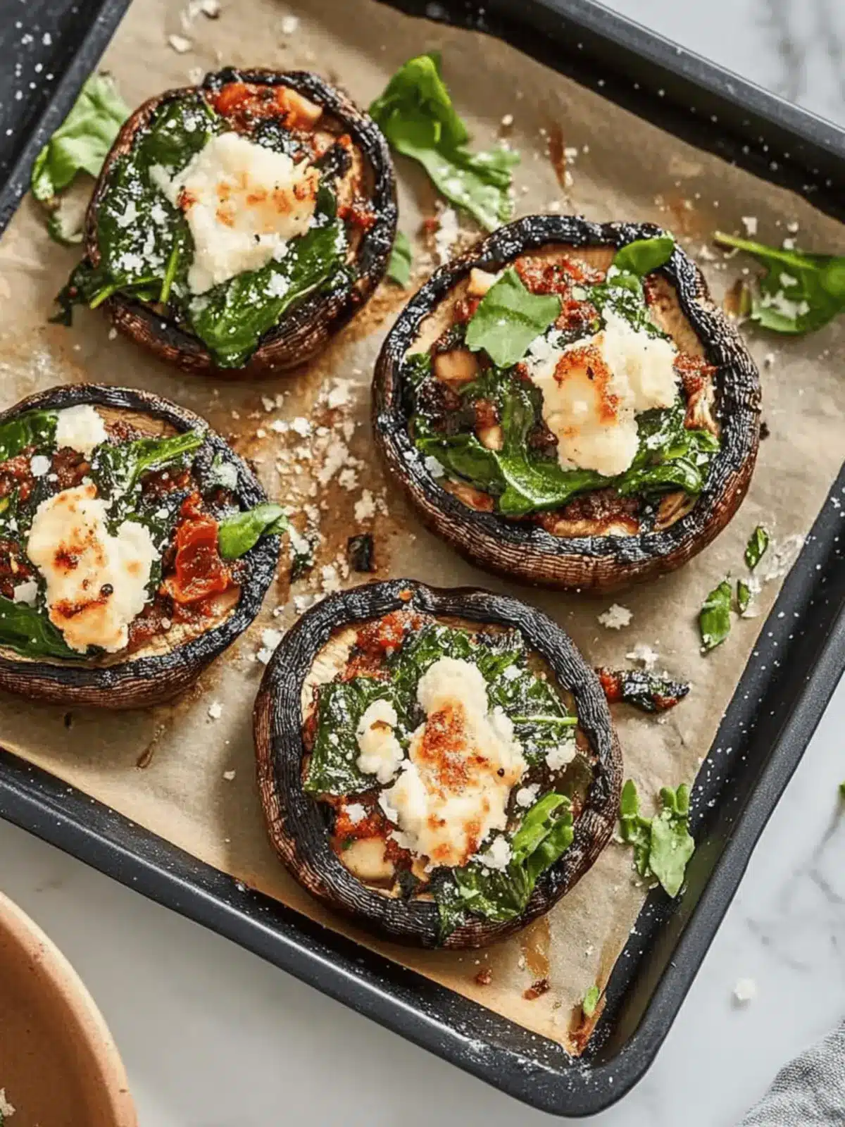 Melt-in-Your-Mouth Stuffed Portobello Mushrooms Delight 5 Stuffed Portobello Mushrooms