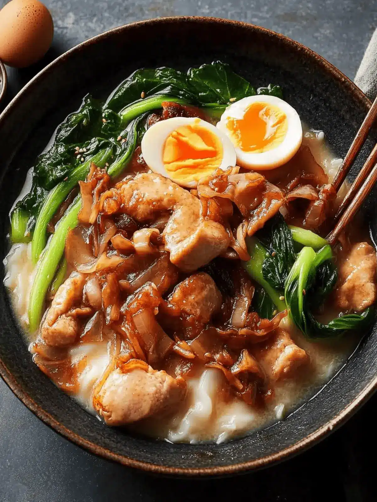 Savor Cantonese Rice Noodles with Egg Gravy Tonight! 3 Cantonese Rice Noodles with Egg Gravy