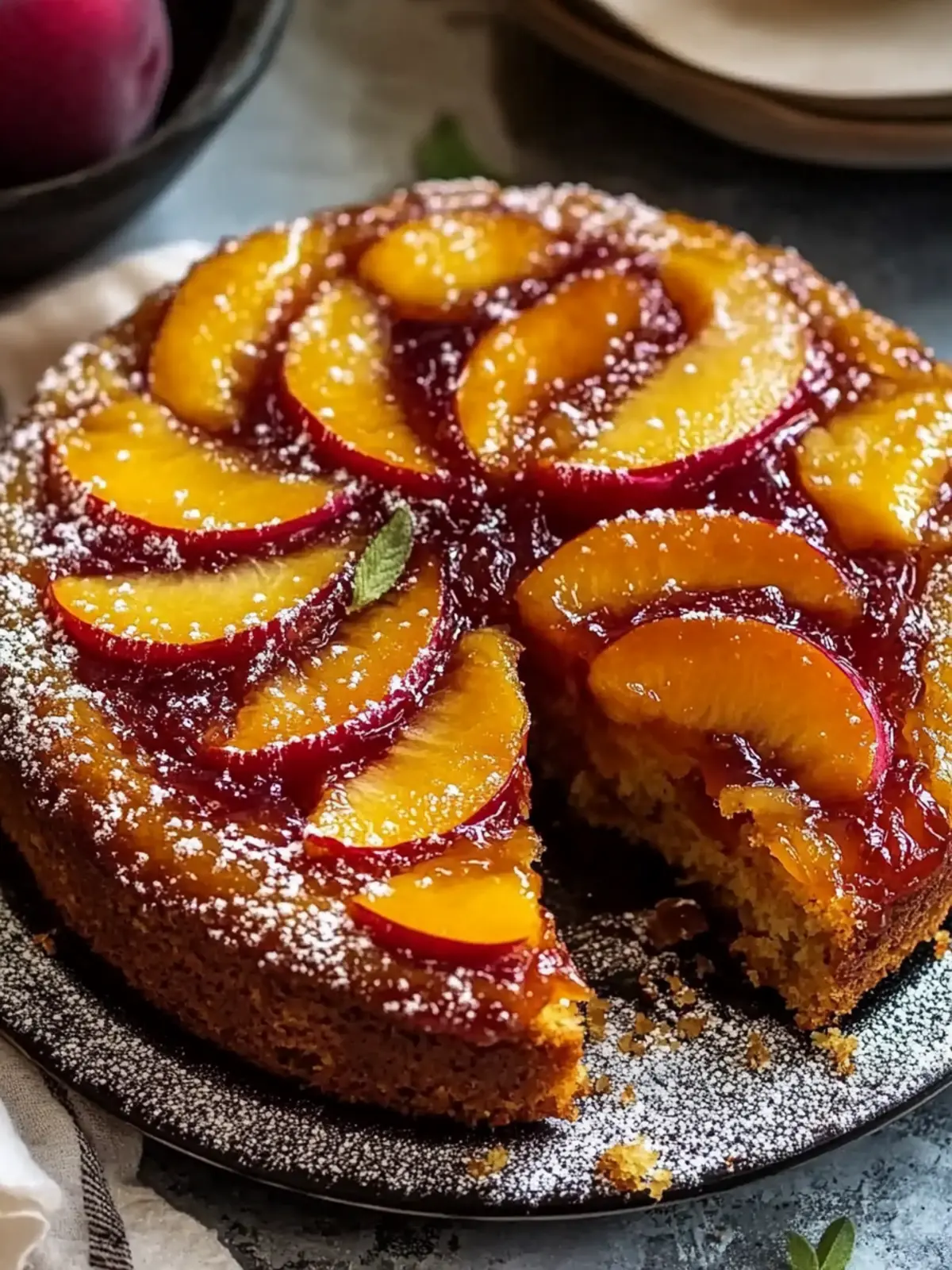 Mouthwatering Bourbon Peach Upside Down Cake to Savor 5 Mouthwatering Bourbon Peach Upside Down Cake