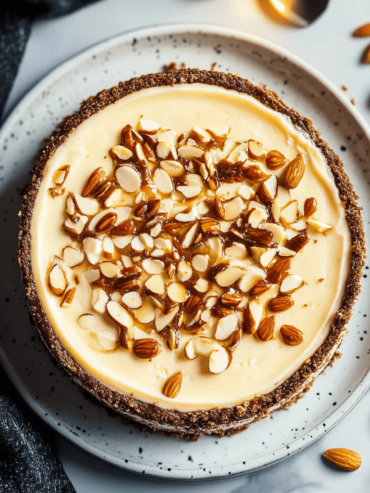 Indulge in Irresistible Amaretto Cheesecake Bliss 4 Amaretto Cheesecake