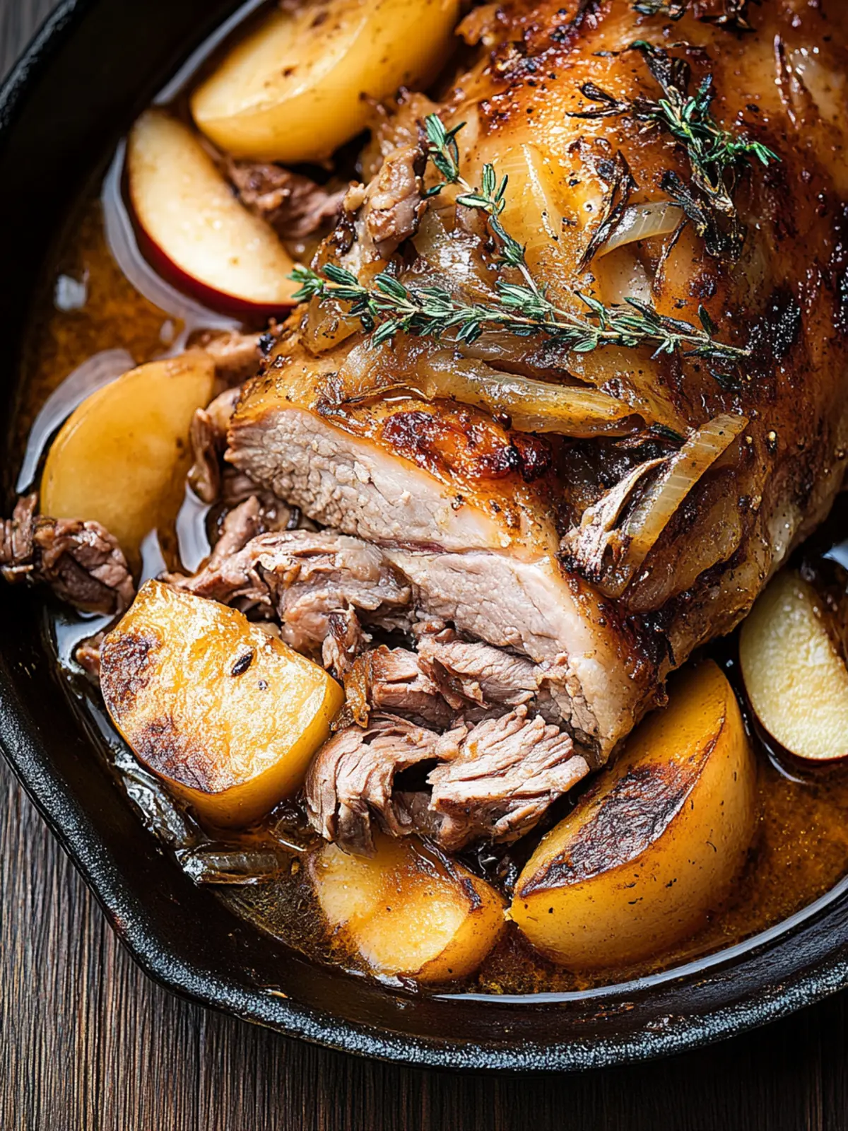 Apple Cider Braised Pork Shoulder: A Comforting Delight 2 APPLE CIDER BRAISED PORK SHOULDER