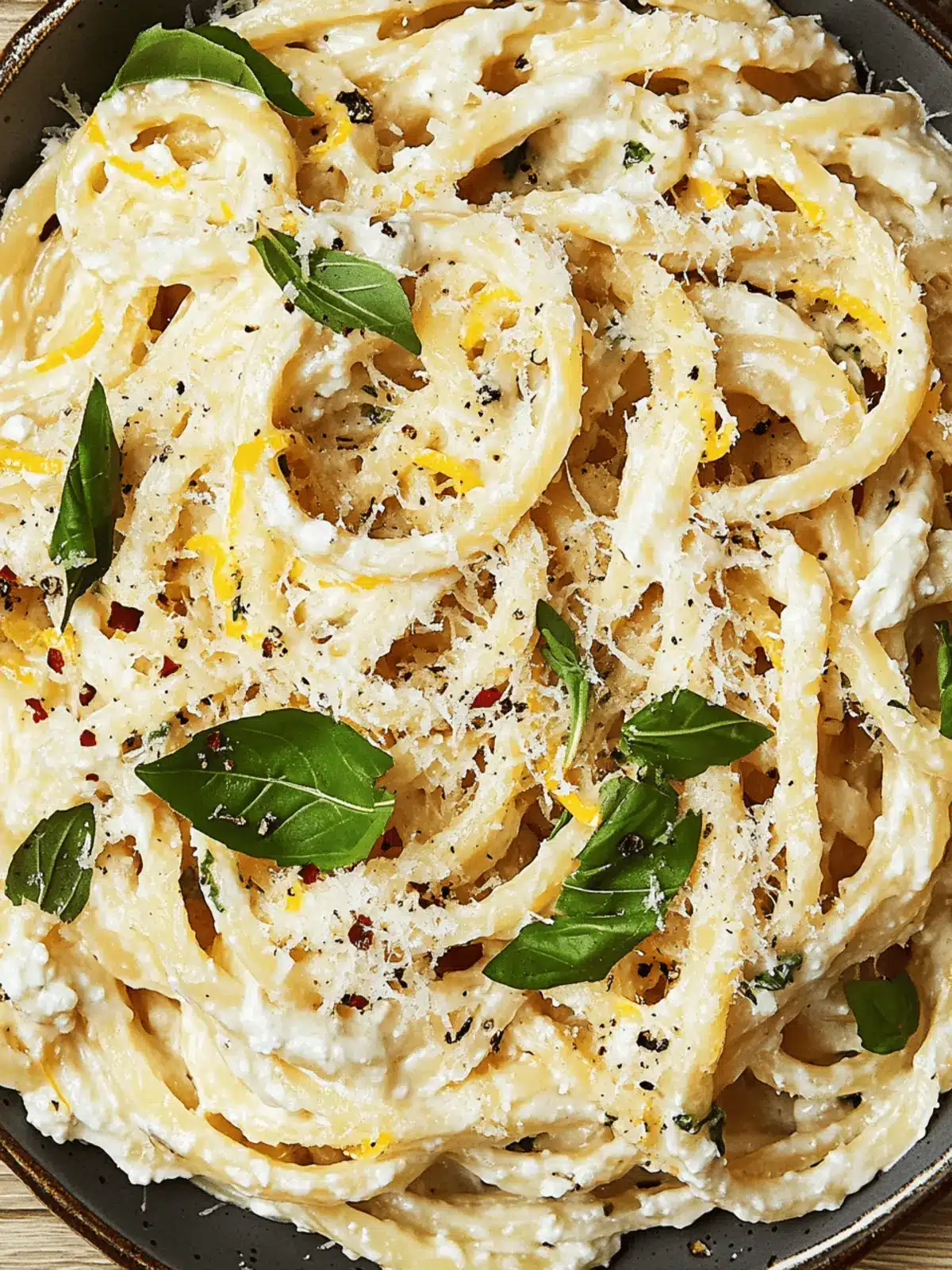 Creamy Lemon Ricotta Pasta that Brightens Your Dinner Table 3 Lemon Ricotta Pasta