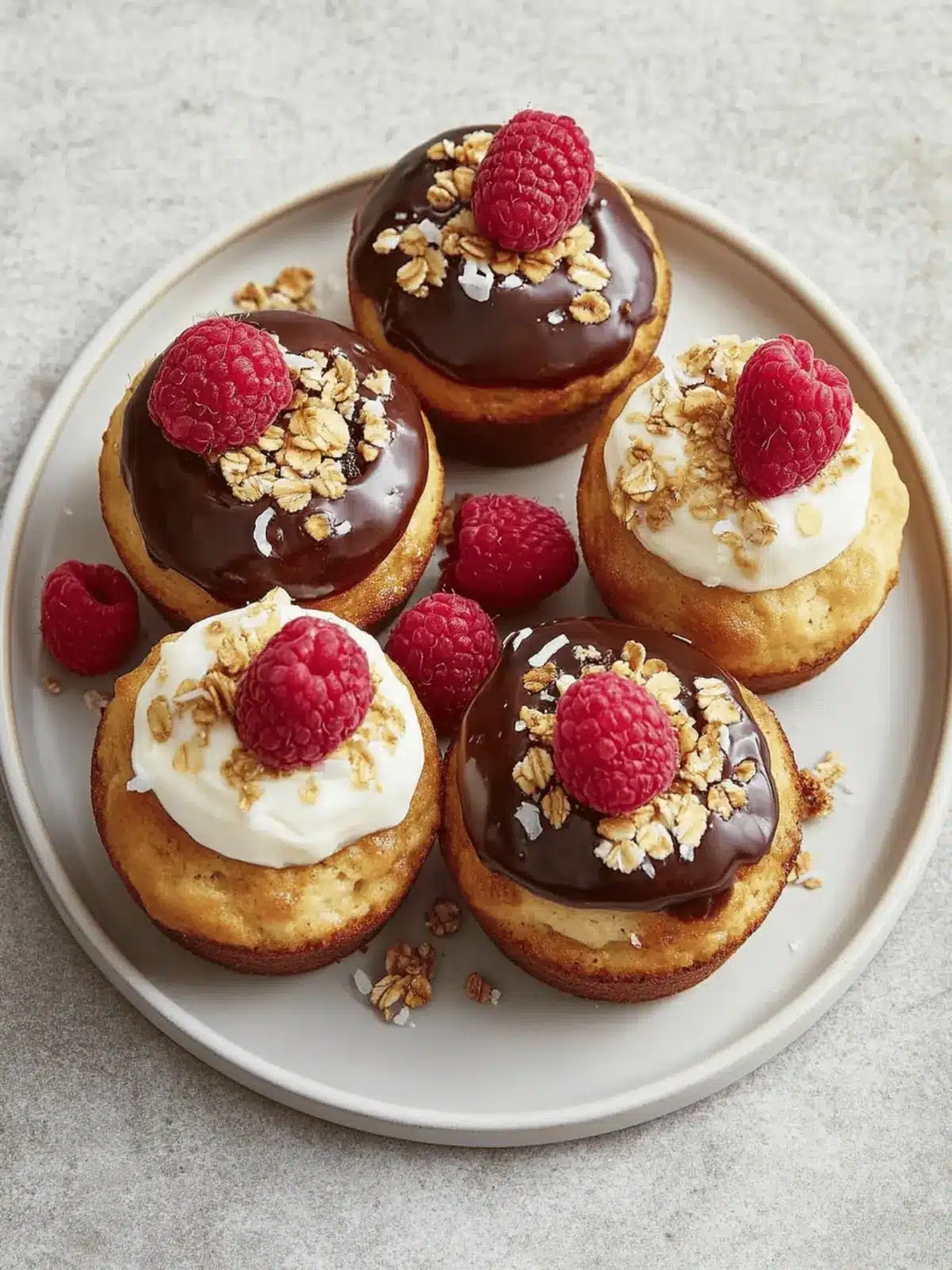 Irresistible Raspberry & Coconut Granola Muffins You'll Love 2 Raspberry & Coconut Granola Muffins