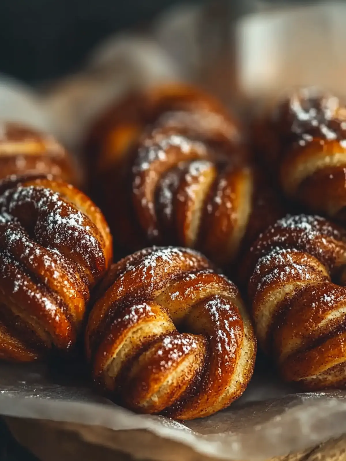 Heavenly Cinnamon Knots with Coffee Icing to Indulge Anytime 4 Cinnamon Knots with Coffee Icing
