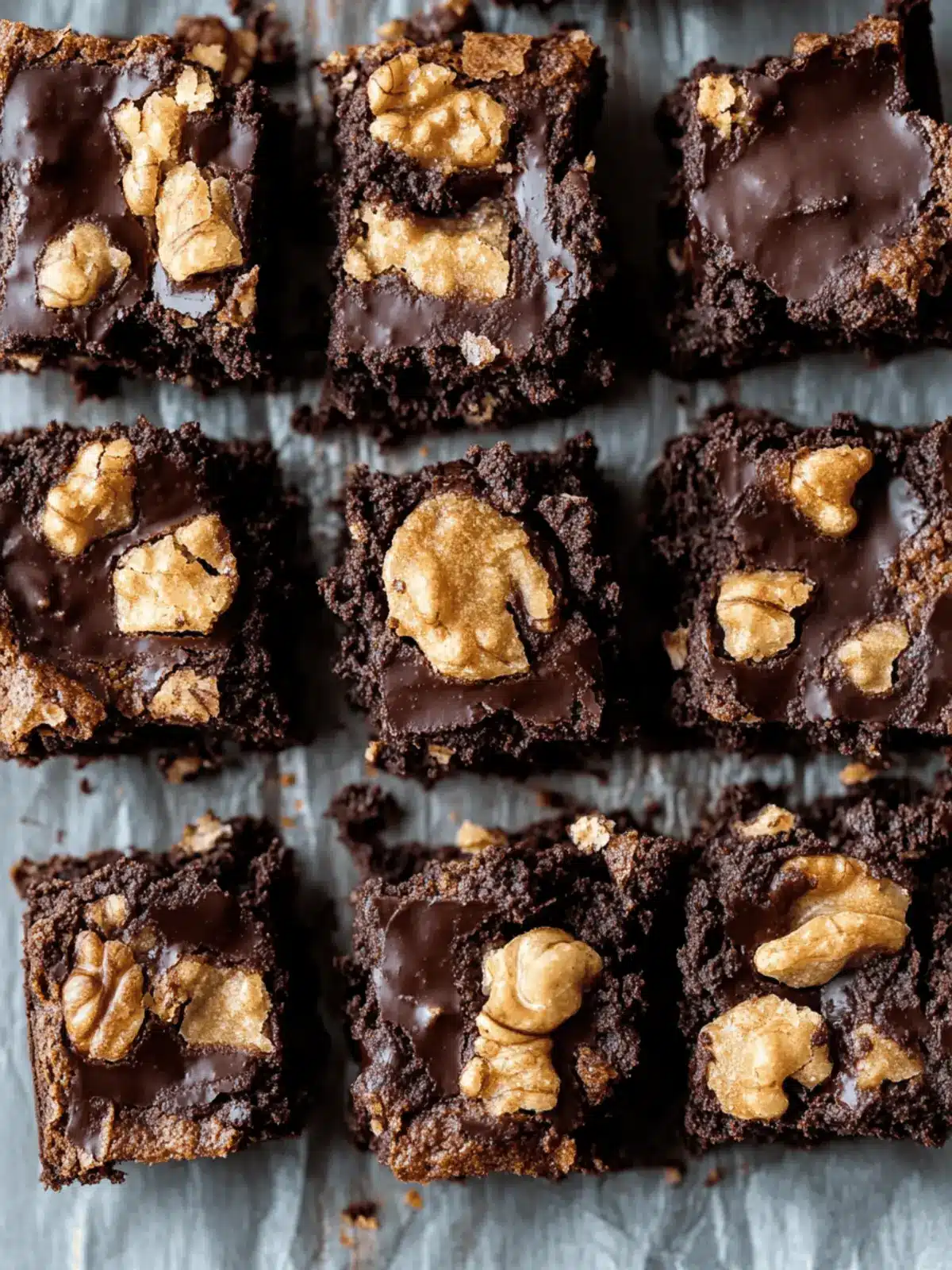 Classic Fudge Nut Bars: Irresistible Homemade Delight 4 Classic Fudge Nut Bars