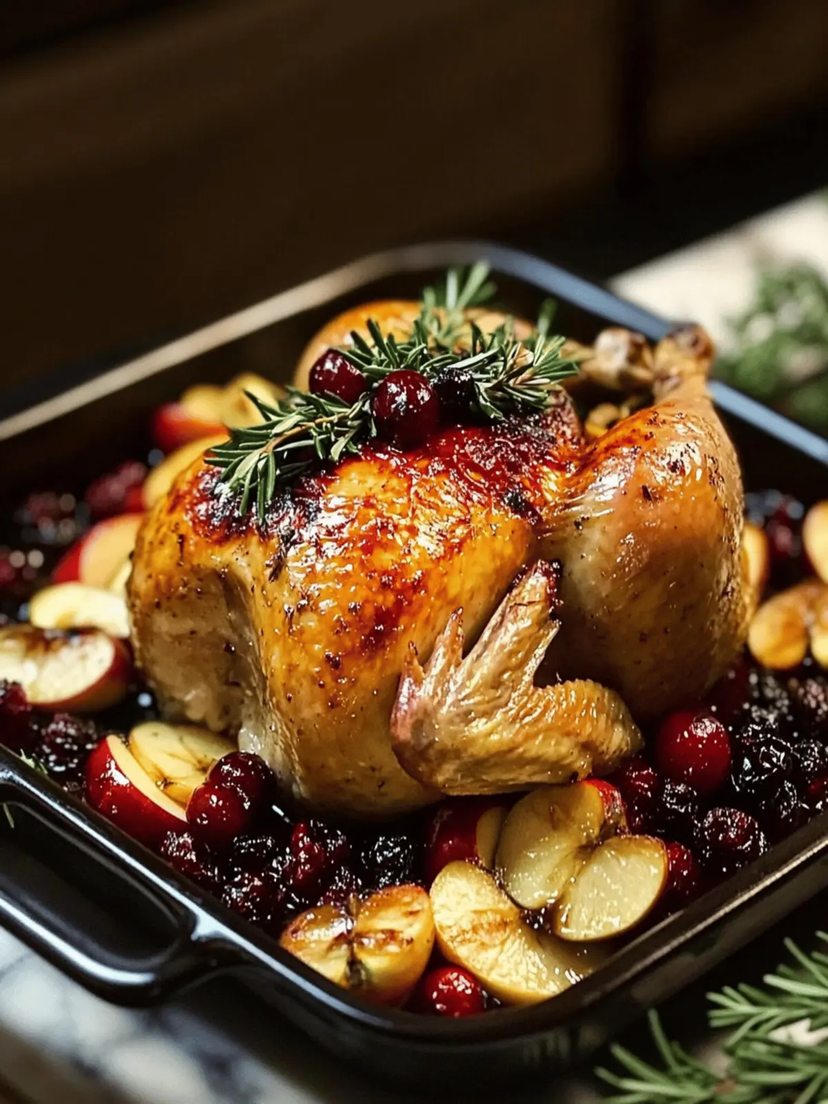 Apple & Cranberry Roasted Chicken for Cozy Family Feasts 3 Apple & Cranberry Roasted Chicken