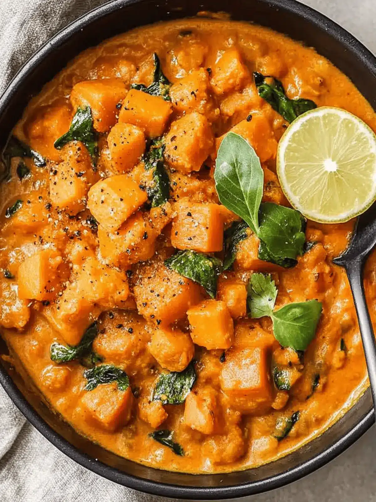 Sweet Potato Curry Bliss: A Cozy One-Pot Delight 4 Sweet Potato Curry