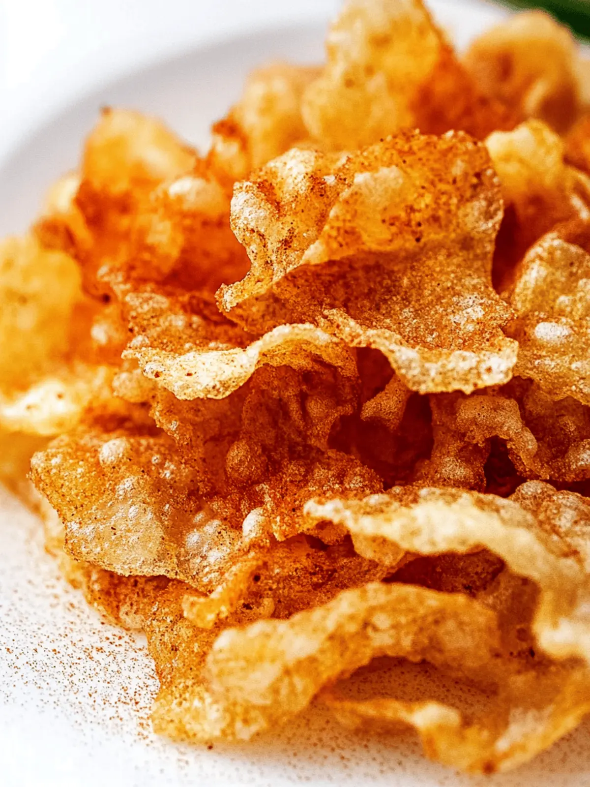 Crispy Vegan Pork Rinds: Crunchy Fried Rice Paper Bliss 2 Vegan Pork Rinds (Fried Rice Paper)