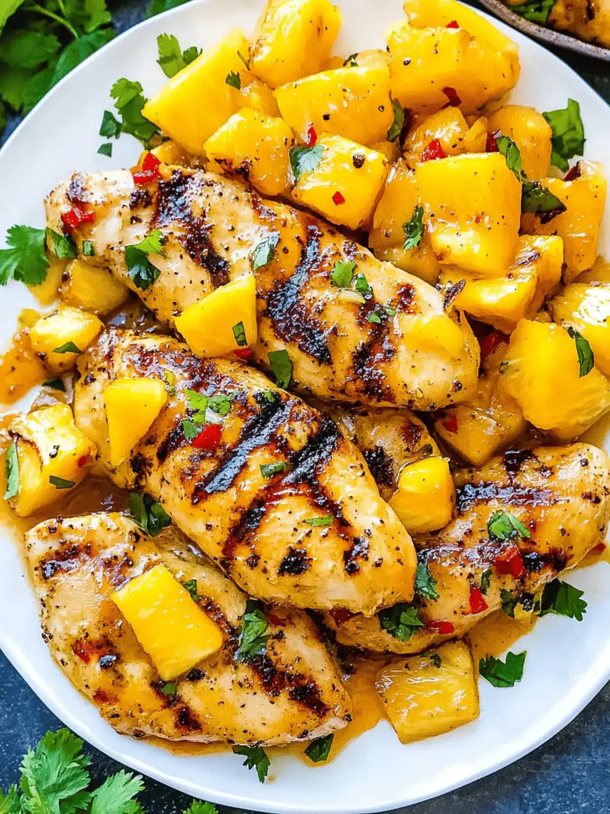 Zesty Grilled Mango Pineapple Chicken for Summer Feasts 2 Grilled Mango Pineapple Chicken