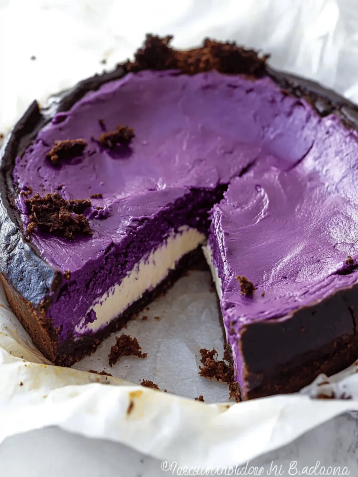 Irresistibly Creamy Ube Basque Cheesecake to Wow Your Guests 3 Ube Basque Cheesecake