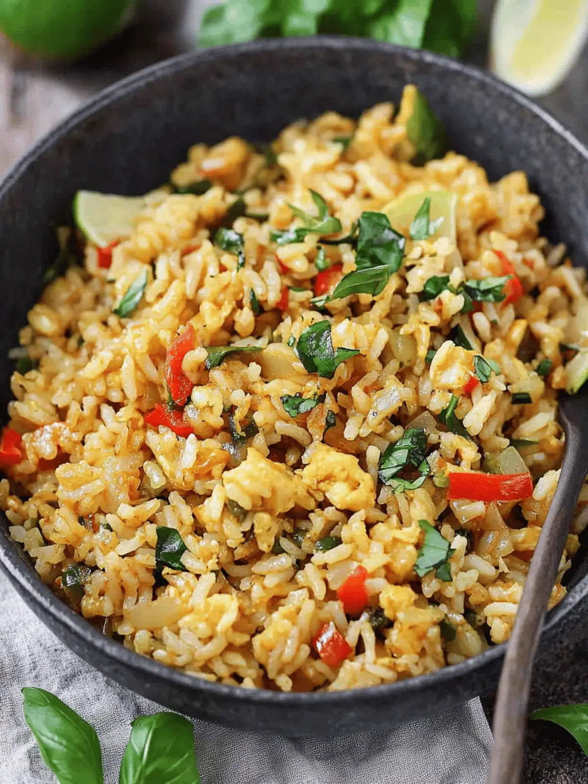 Thai Basil Fried Rice: A Flavorful Twist on Tradition 3 Thai Basil Fried Rice