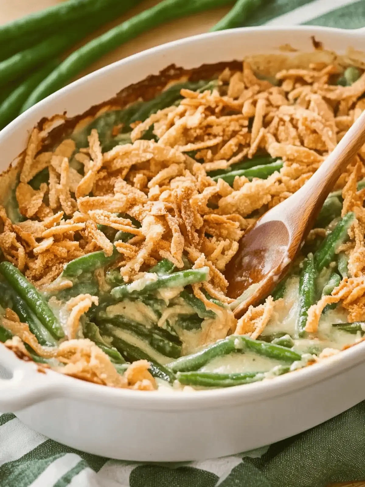 Irresistible Campbell's Green Bean Casserole You’ll Adore 4 Campbell's Green Bean Casserole