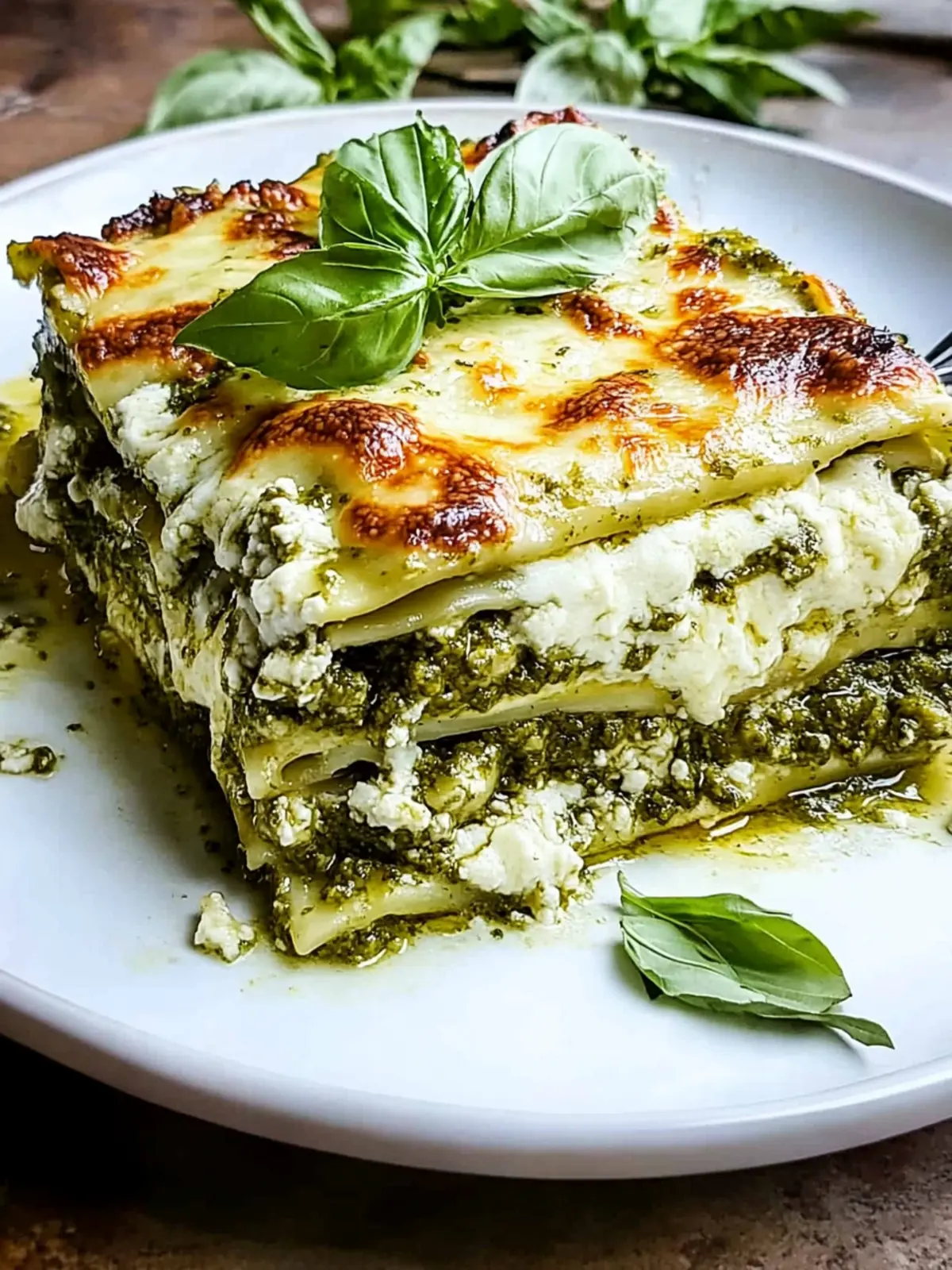 Delicious Lasagna al Pesto That Will Wow Your Taste Buds 5 Lasagna al Pesto