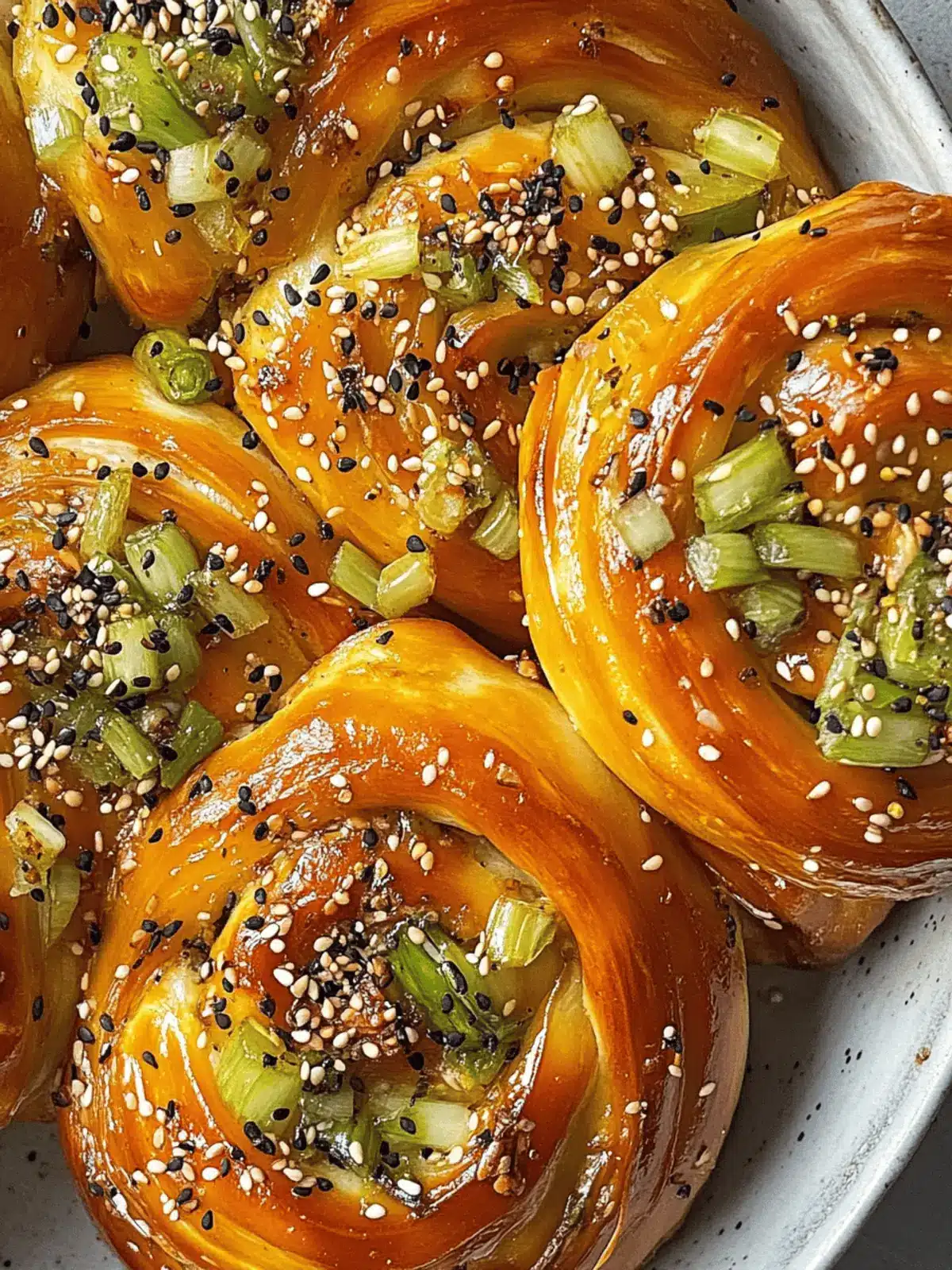Cheesy Gochujang & Spring Onion Swirls for Flavorful Snacking 2 Cheesy Gochujang & Spring Onion Swirls