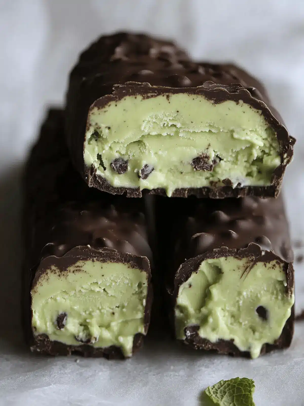 Creamy Avocado Mint Chocolate Ice Cream Bars You’ll Love 5 Creamy Avocado Mint Chocolate Ice Cream Bars