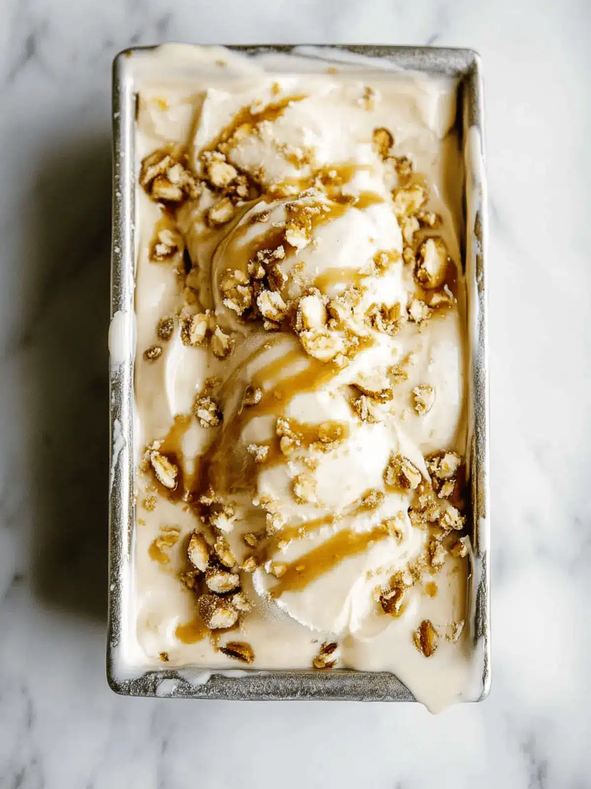 Delicious No-Churn Bananas Foster Ice Cream at Home 4 No-Churn Bananas Foster Ice Cream