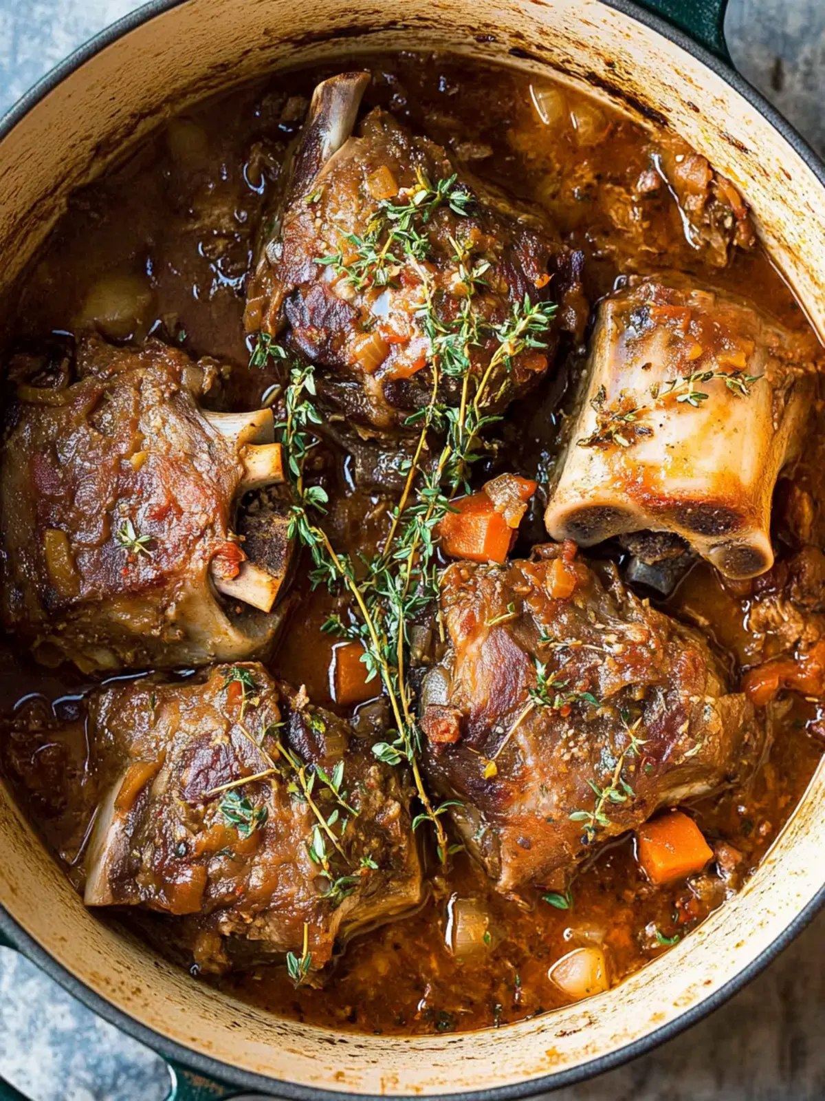 Savory Braised Pork Osso Bucco for Cozy Dinners at Home 3 Braised Pork Osso Bucco