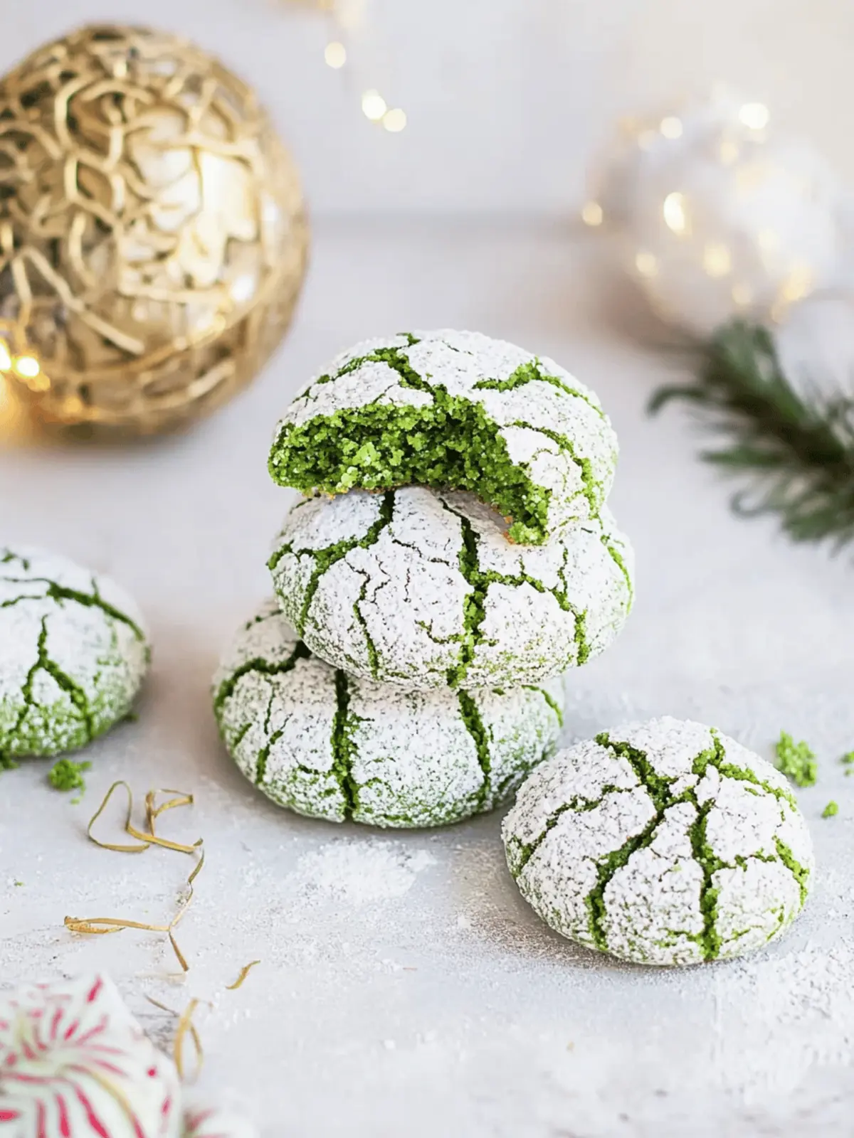 Delicious Pandan Crinkle Cookies for Sweet Moments at Home 3 Pandan Crinkle Cookies