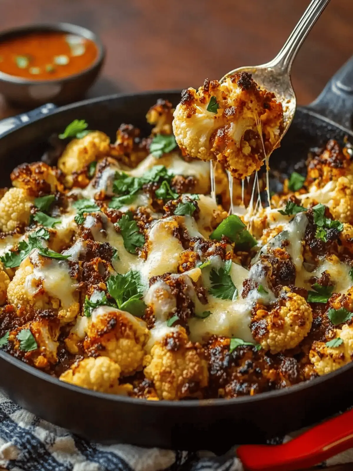Spicy Skillet Cauliflower Bake That Will Ignite Your Tastebuds 5 Spicy Skillet Cauliflower Bake