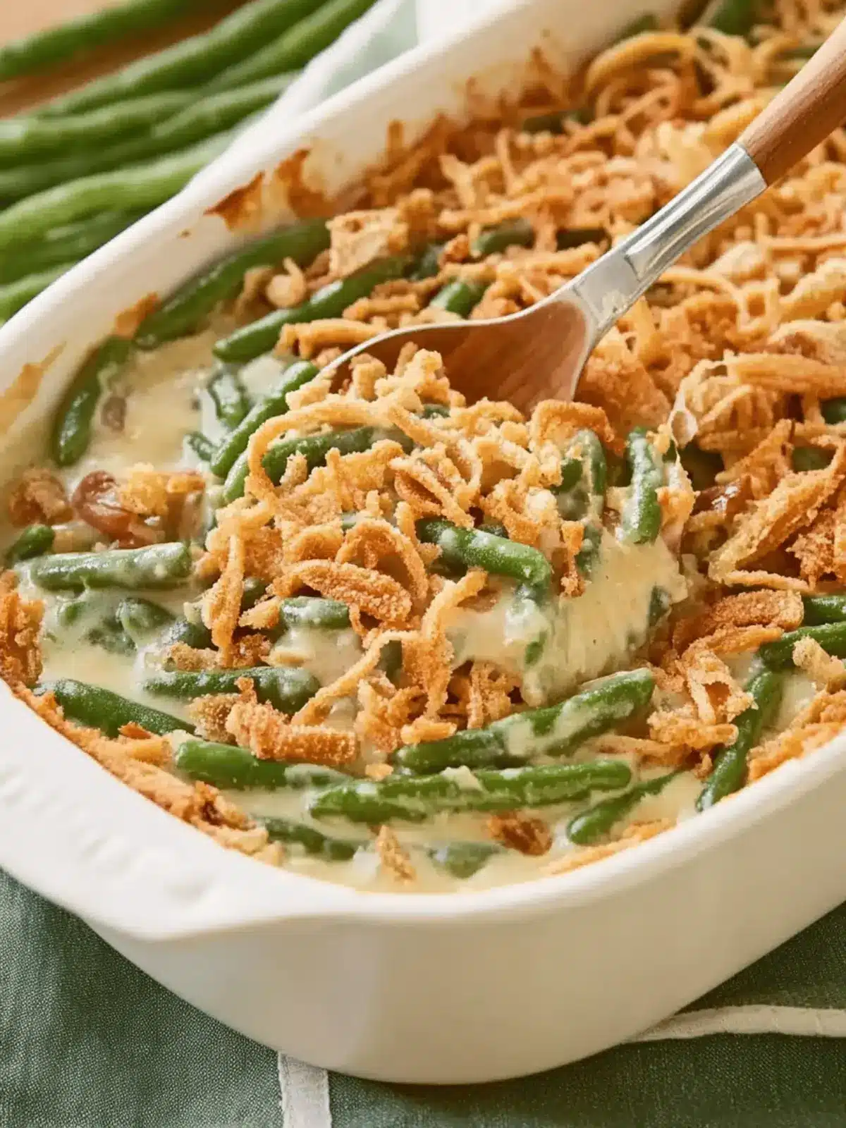 Irresistible Campbell's Green Bean Casserole You’ll Adore 3 Campbell's Green Bean Casserole