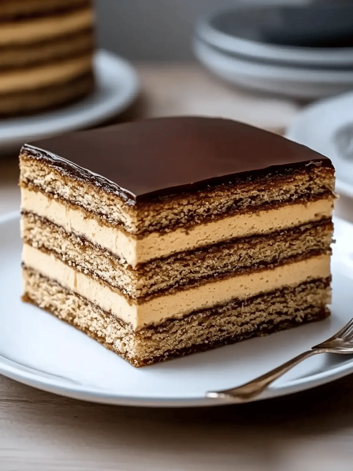 Cheat’s Opera Cake Recipe: Decadent Almond Coffee Bliss 4 Cheat’s Opera Cake (Almond Coffee Cake)