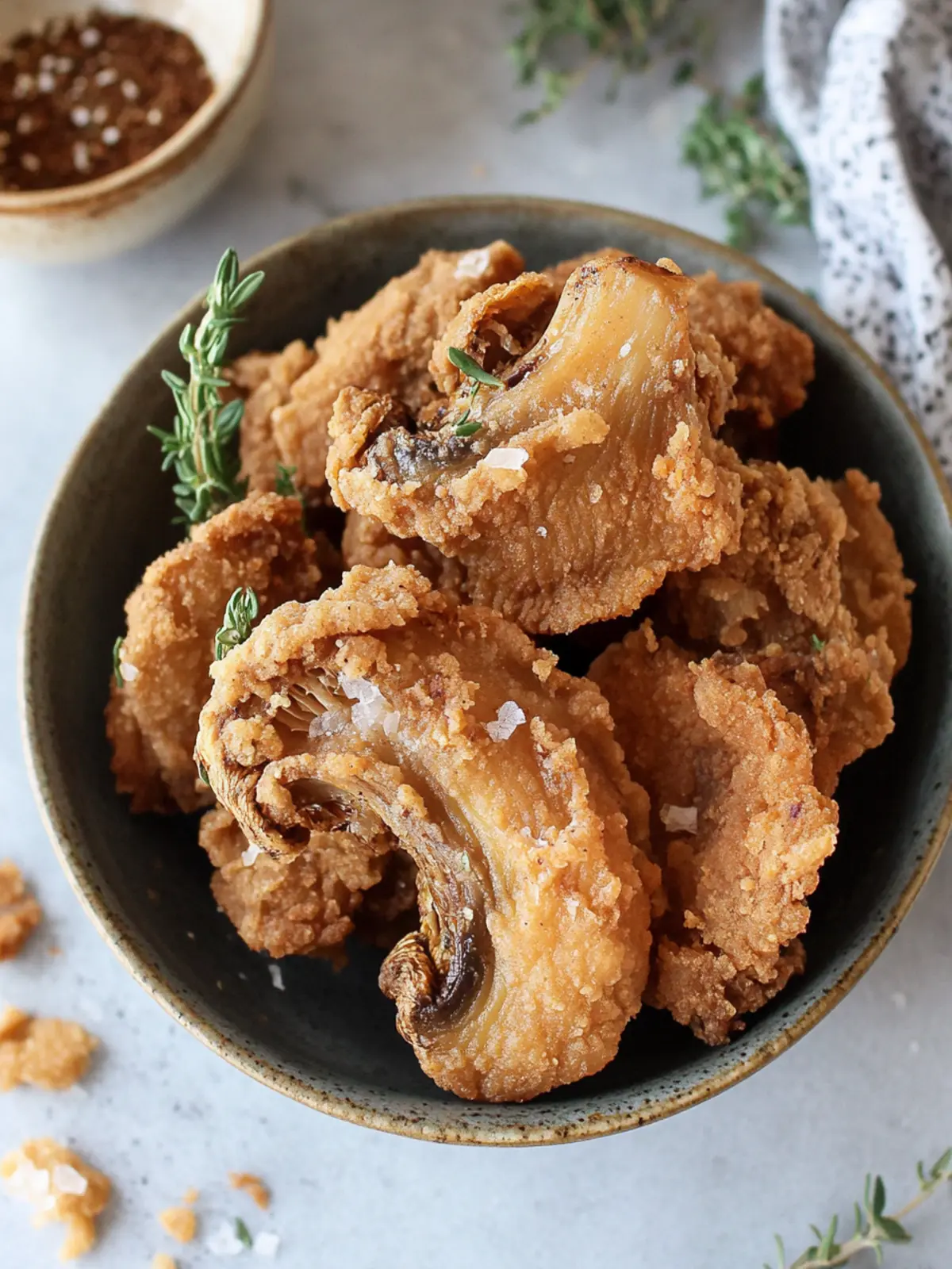 Crispy Fried Oyster Mushrooms that Everyone Will Love 3 Fried Oyster Mushrooms