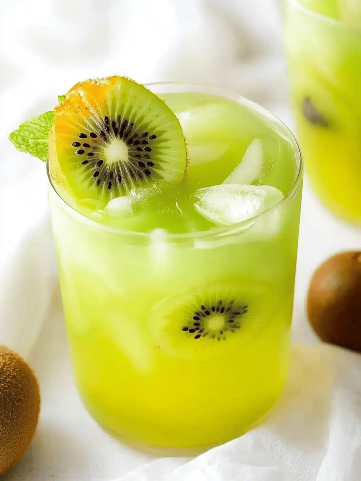 Zesty Kiwi Starfruit Refresher: Your Starbucks Copycat Fix 4 Kiwi Starfruit Refresher (Starbucks Copycat)