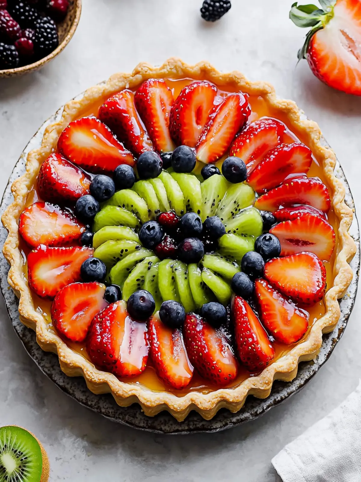 Delicious Vegan Fruit Tart That Will Wow Your Taste Buds 2 Vegan Fruit Tart