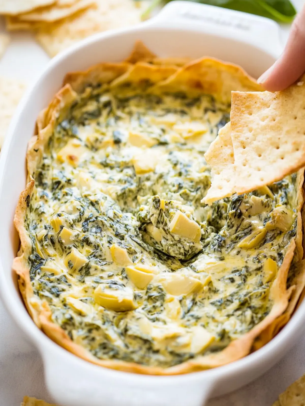Creamy Dairy Free Spinach Artichoke Dip You’ll Love 5 Dairy Free Spinach Artichoke Dip