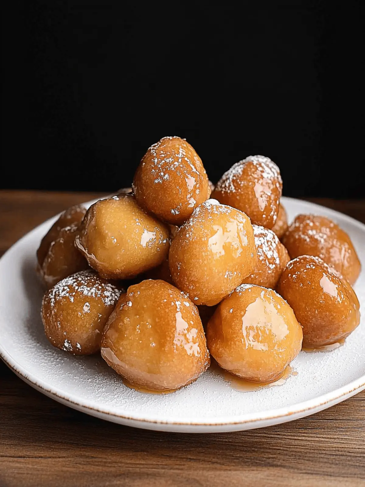 Sweet Honey Balls Greek Donuts That Will Wow Your Taste Buds 3 Honey Balls (Greek Donuts)