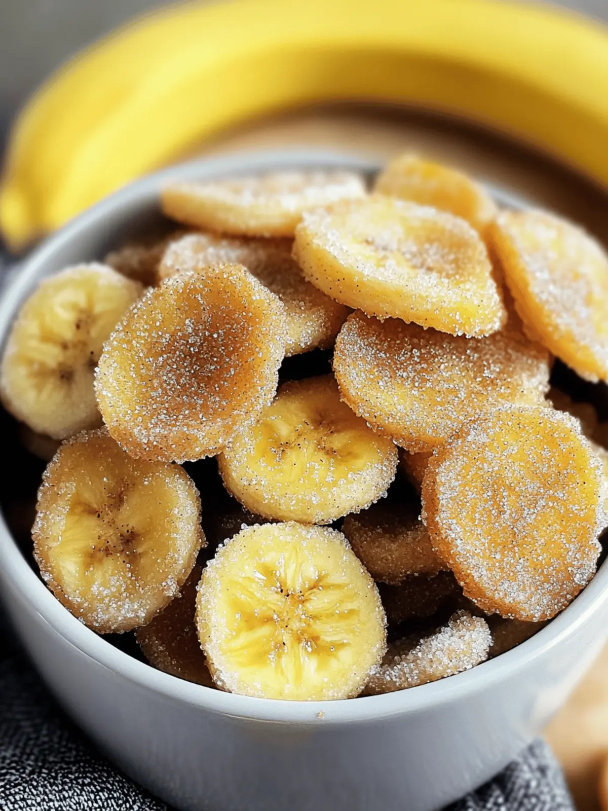 Crispy Cinnamon Sugar Air Fryer Banana Chips Made Easy 4 Cinnamon Sugar Air Fryer Banana Chips