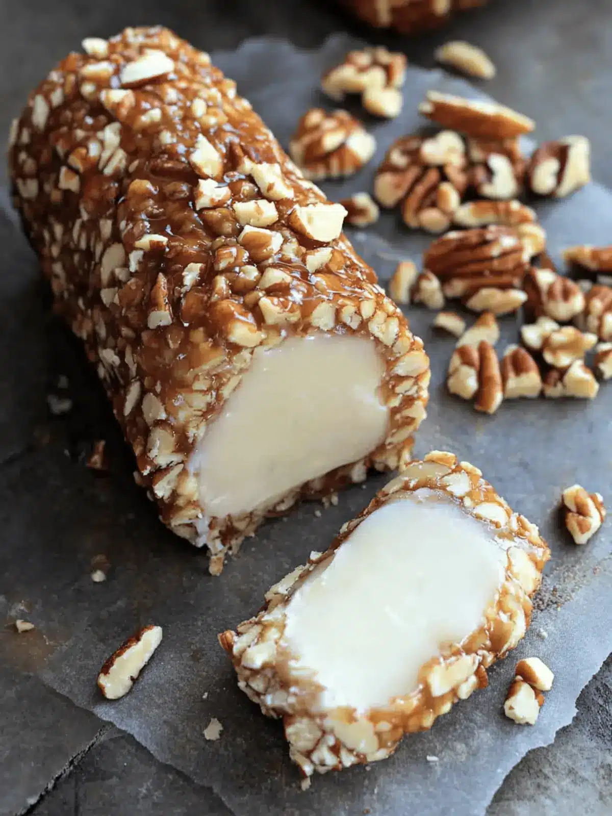 Decadent Pecan Log Roll: A Sweet Homemade Treat to Love 4 Pecan Log Roll