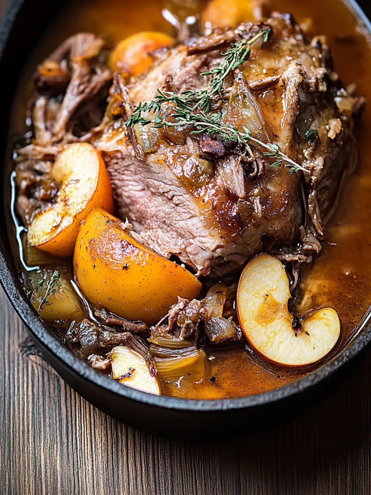 Apple Cider Braised Pork Shoulder: A Comforting Delight 5 APPLE CIDER BRAISED PORK SHOULDER
