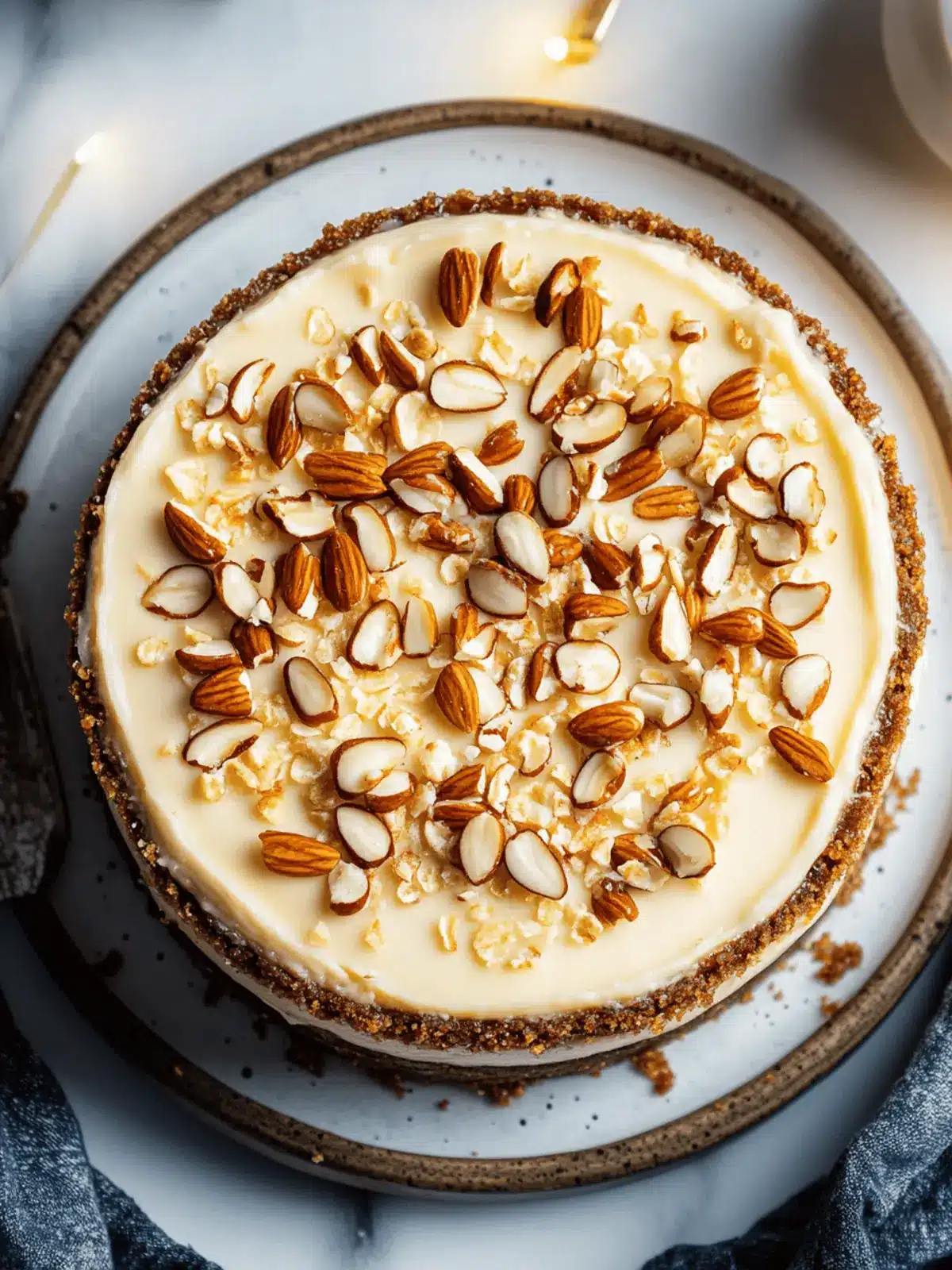 Indulge in Irresistible Amaretto Cheesecake Bliss 5 Amaretto Cheesecake